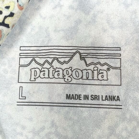 Patagonia Magnolia Spring Dress Large in Furnai Floral Neo Navy Sleeveless Knit - Picture 12 of 12